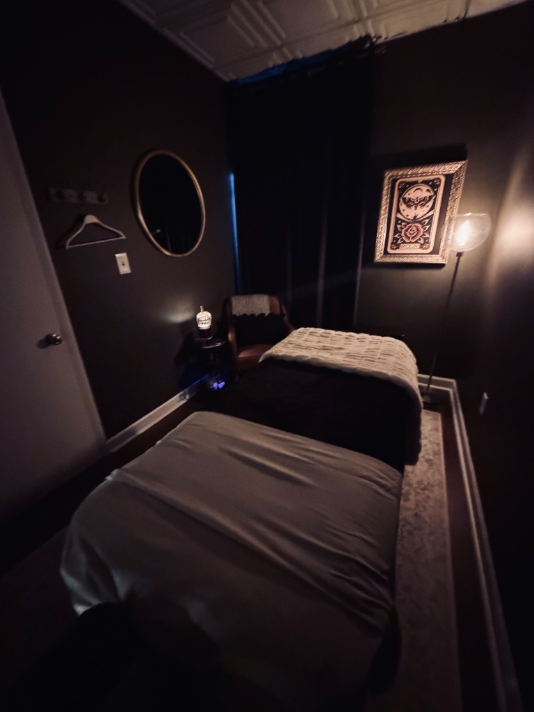 LKN Therapeutic Massage tranquil moody massage suite in Cornelius, NC